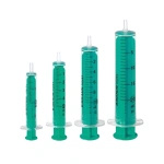 Strzykawka dwuczęściowa 10 ml, Luer, zielony tłok (100 szt.) - Braun