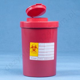 Pojemnik na odpady medyczne 1 - 1,5 L. (PO-02) - Sanmed