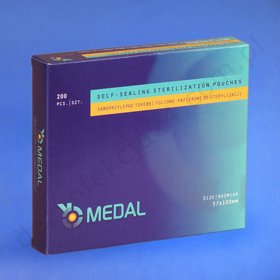 Torebki do sterylizacji 5,7 x 10 (200 szt) - Medal