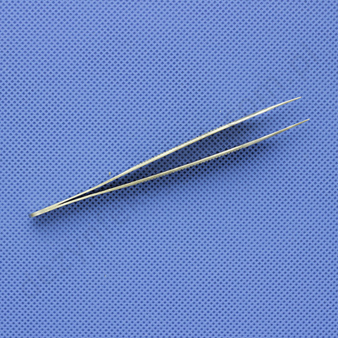 Pinceta okulistyczna 10,5 cm BEER wąska - zagięta