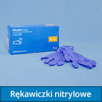 Rękawiczki nitrylowe