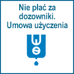 użyczenie dozowników bez kosztów sprzętu