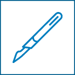 zabiegi z przerwaniem ciągłości tkanek