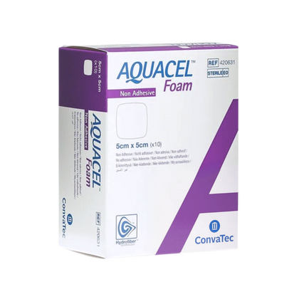 Aquacel Foam N/ADH - opatrunek 5 x 5 cm (10 szt.) - ConvaTec