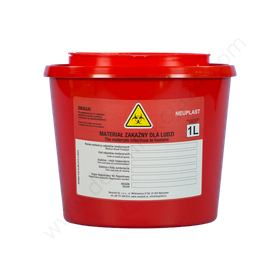 Pojemnik na odpady medyczne 1,0 L - Neuplast