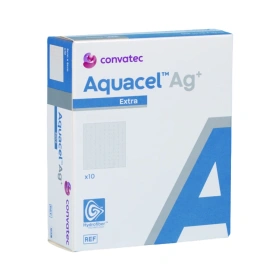 Aquacel AG+ Extra - opatrunek 5 x 5 cm. (10 szt.) - ConvaTec