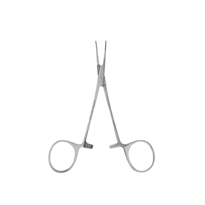 Kleszczyki hemostatyczne MICRO-MOSQUITO 1/2 ząbki 12 cm - zagięte