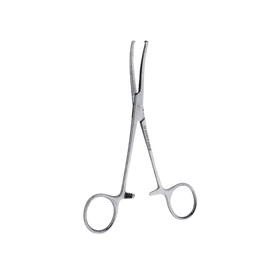 Kleszczyki Kocher 14 cm, zakrzywione, sterylne