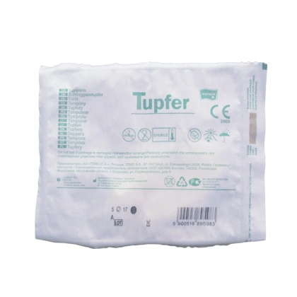 Tupfery gazowe kule 20 x 20 cm (10 szt.) sterylne - Matopat