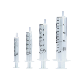 Strzykawka 5 ml. dwuczęściowa, Luer, zielony tłok (100 szt.) - duoNEX