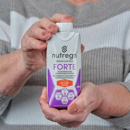 Nutrego FORTE 12 x 330 ml o smaku moreli