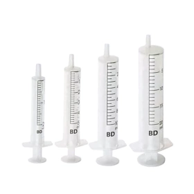 Strzykawka dwuczęściowa 20 ml, Luer Slip (80 szt.) -  BD Discardit