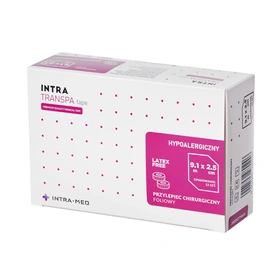 Intra Transpa Tape - Plaster foliowy 2,5 cm x 9,1 m (12 szt.)