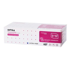 Intra Transpa Tape - Plaster foliowy 2,5 cm x 5 m (16 szt.)
