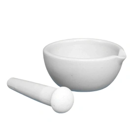 Moździerz porcelanowy - śr. zewn/wewn. 125/100 mm