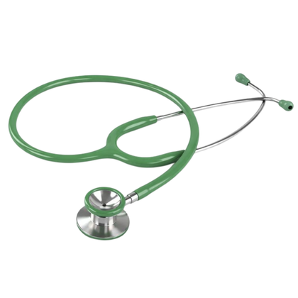 Stetoskop pediatryczny nierdzewny PN-35 - jasnozielony
