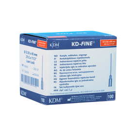 Igła 0,5 x 40 mm 25 G (100 szt.) - KD