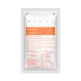 DERMAGEL - Rękawice lateksowe bezpudrowe STERYLNE (1 para)