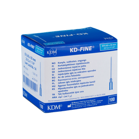 Igła 0,6 x 30 mm 23 G (100 szt.) - KD