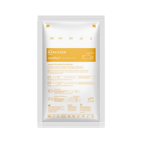 COMFORT - rękawice lateksowe pudrowane STERYLNE (1 para)