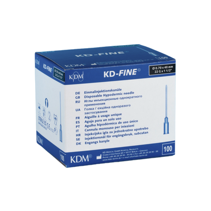 Igła 0,7 x 40 mm 22 G (100 szt.) - KD