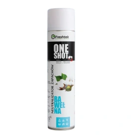 ONE SHOT - neutralizator zapachów 600 ml. - bawełna