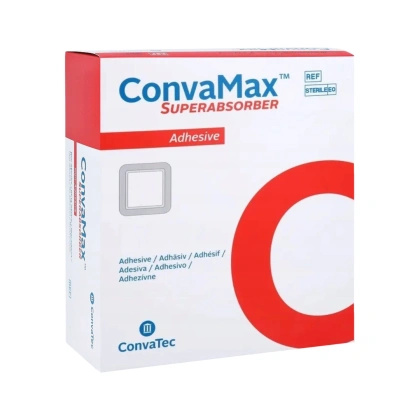 Convamax Superabsorber Adhesive - opatrunek 10 x 10 cm (1 szt.) - ConvaTec
