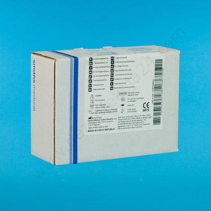 Rurka tracheostomijna Blue Line Ultra Suctionaid z mankietem Soft-Steal i odsysaniem