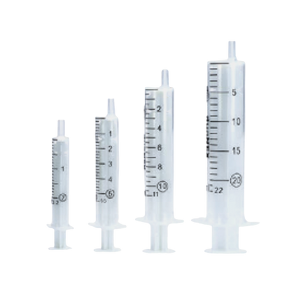 Strzykawka 10 ml. dwuczęściowa, Luer, zielony tłok (100 szt.) - duoNEX