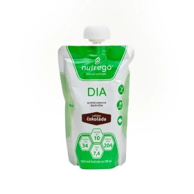 Nutrego DIA 12 x 200 ml o smaku czekoladowym - płynna dieta dla cukrzyków