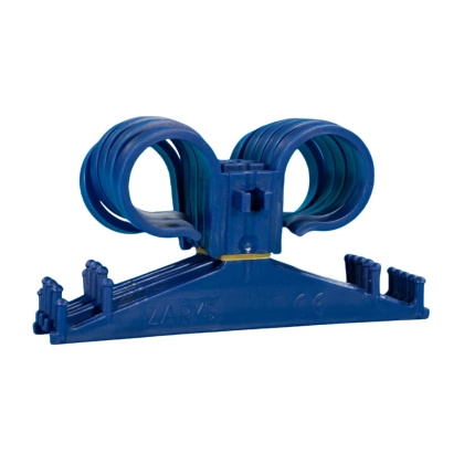 Wieszak do worków na mocz 2 uchwyty, niebieski (5 szt.)