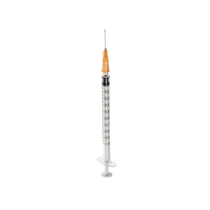 Strzykawka trzyczęściowa 1 ml, z igłą SUB-Q 0,45 x 12,7 mm (100 szt.) - BD Plastipak