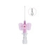 Kaniula Vasofix Safety Pur 20G 1,1 x 33 mm różowa, z osłoną i portem do iniekcji - Braun