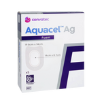 Aquacel AG foam ADH Heel - opatrunek przylepny 19,8 x 14 cm (5 szt.) - ConvaTec
