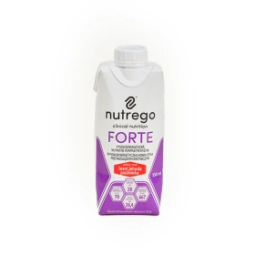 Nutrego FORTE 12 x 330 ml o smaku poziomki KRÓTKA DATA
