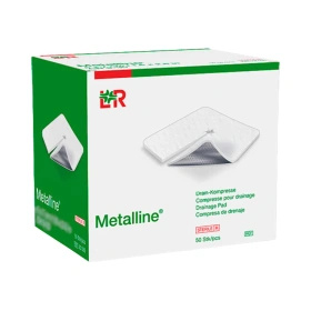 Opatrunek pod rurkę - Metalline 8 x 9 cm. (50 szt.)