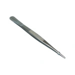Pinceta chirurgiczna 16 cm 1/2 ząbki - prosta, wąska