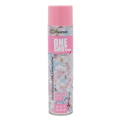 ONE SHOT - neutralizator zapachów 600 ml. - kwitnący sad