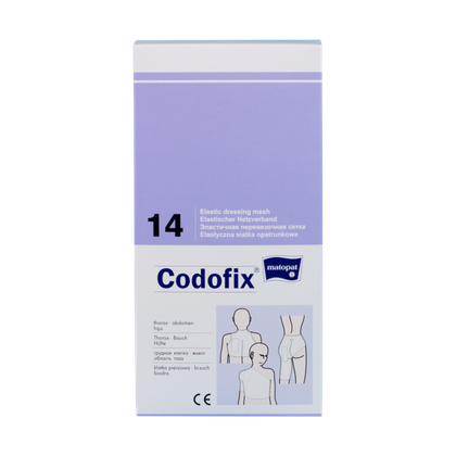Elastyczna siatka opatrunkowa CODOFIX rozm. 14, 14 cm x 1 m