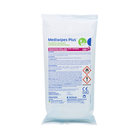 Chusteczki alkoholowe Mediwipes plus (100 szt.) WKŁAD