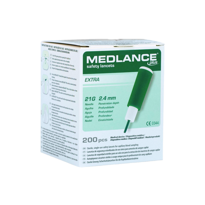 Nakłuwacz Medlance PLUS 2,4 mm (200 szt.)