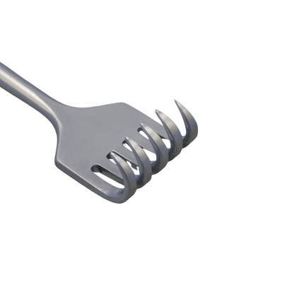 Hak chirurgiczny KOCHER 5-zębny - ostry