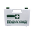 Apteczka K13.2 z wieszakiem ściennym DIN 13157 + aparat do sztucznego oddychania