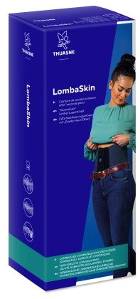 LombaSkin pas lędźwiowy 21 cm, rozmiar 2 - czarny