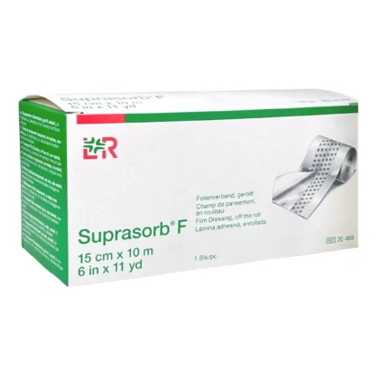 Opatrunek foliowy SUPRASORB F 15 cm x 10 m (1 szt.) NIEJAŁOWY