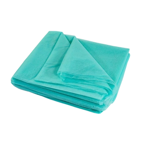 Prześcieradło z flizeliny 1 x uż. 210 x 80 cm. (20 szt.) - ZIELONE