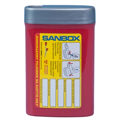 Pojemnik na odpady medyczne 0,2 L (40 szt.)- Sanmed