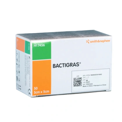 Bactigras opatrunek 5 x 5 cm. (50 szt.)