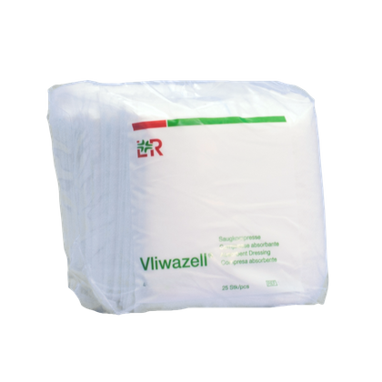 Vliwazell 25 x 20 cm. Opatrunek wysoce chłonny, niesterylny (25 szt.)