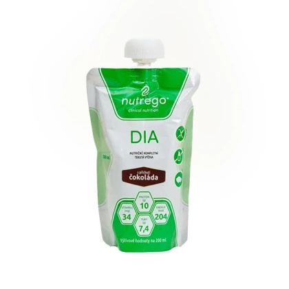 Nutrego DIA 12 x 200 ml o smaku czekoladowym [KRÓTKA DATA]